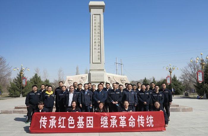汲取紅色力量，傳承紅色精神（攝影：莫麗代）